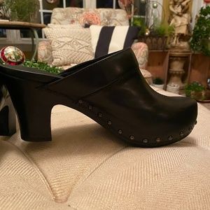 Dansko Black Clogs